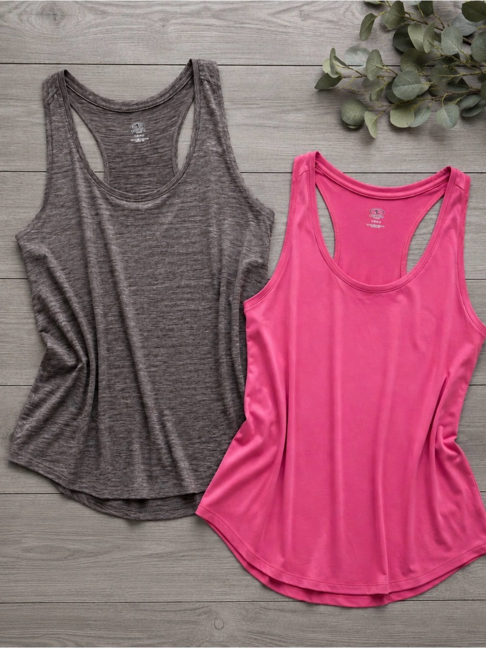 2 Racerback Workout Tanks Bundle Set | Size Large | Activewear Bundle